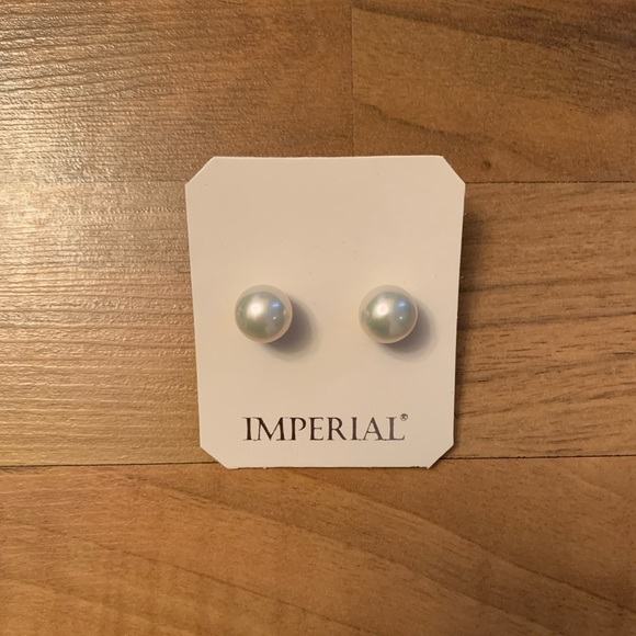 Imperial Pearls Natural Freshwater Pearl Earrings - Picture 2 of 8